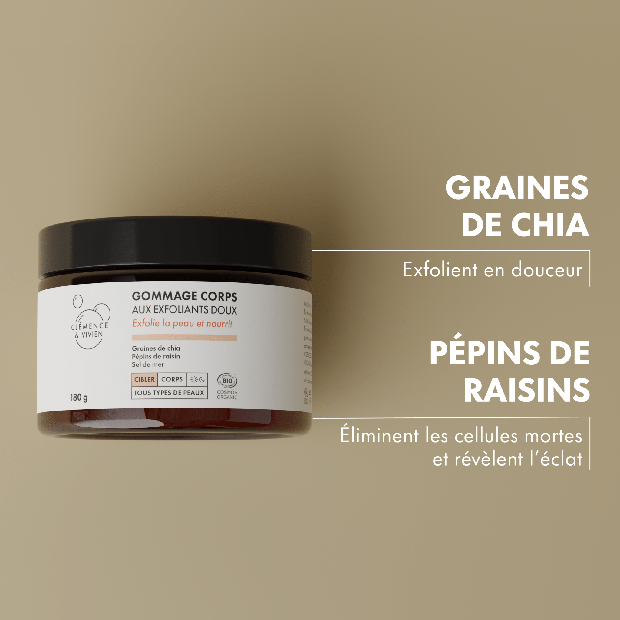 Exfoliante corporal - Clémence & Vivien