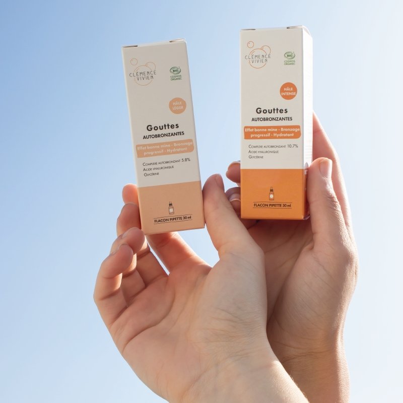 Intense tan self-tanning drops - Clémence & Vivien