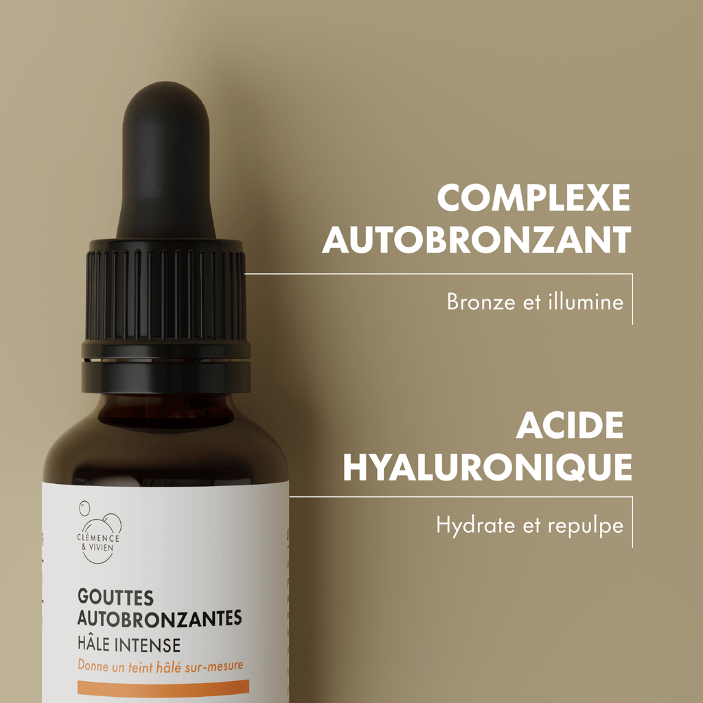 Intense tan self-tanning drops - Clémence & Vivien