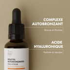 Intense tan self-tanning drops - Clémence & Vivien