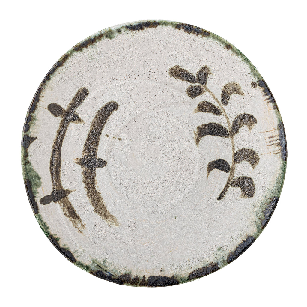 Hadyn - Lote de 2 Bandejas - Blanco - Gres