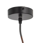 Ilua - Lot de 2 Suspensions - Marron - Verre