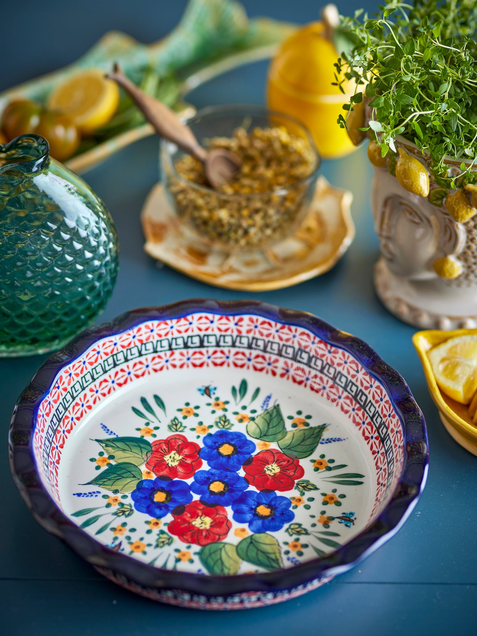 Florist - Cuenco - Multicolor - Gres