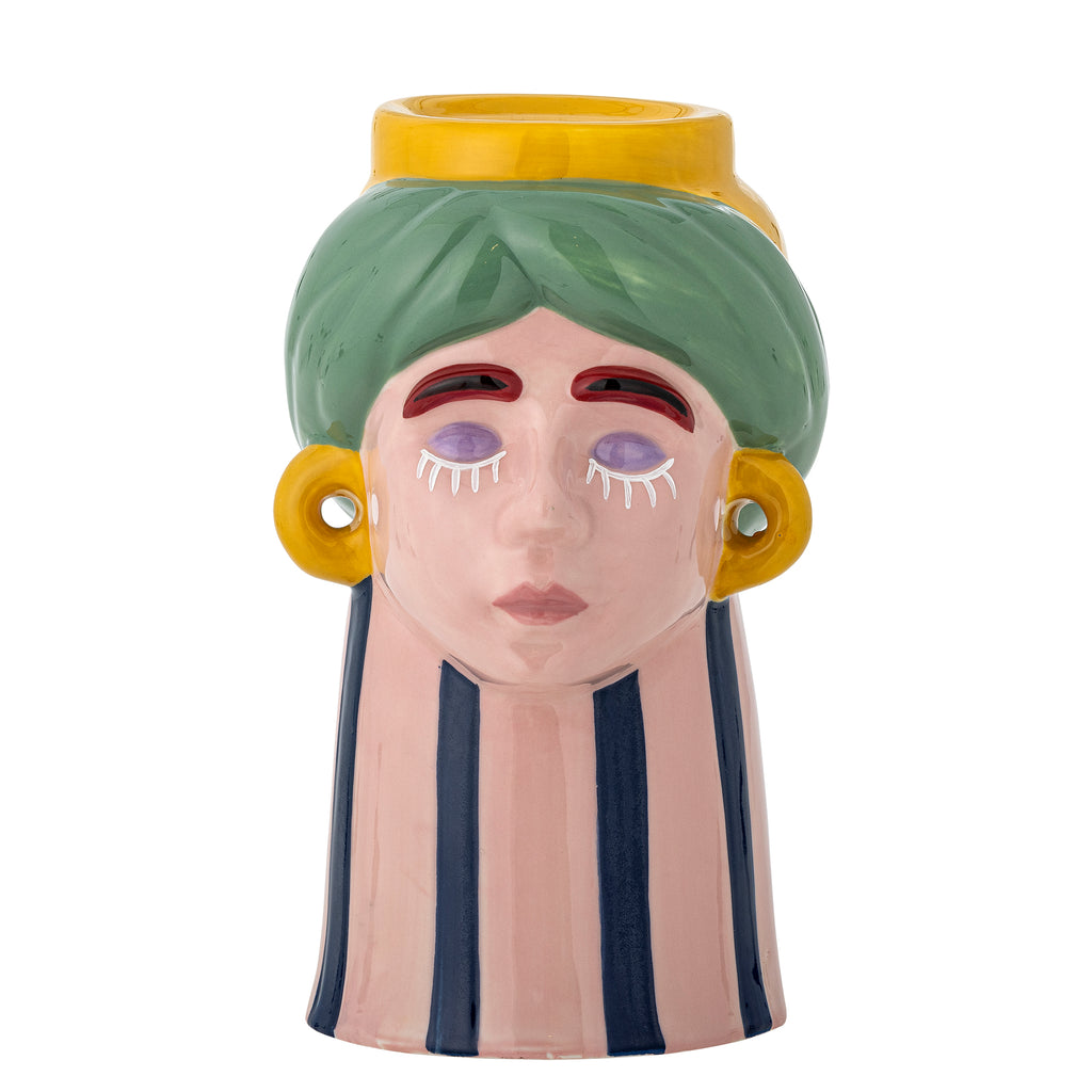 Miss Jody - Jarrón - Multicolor - Gres