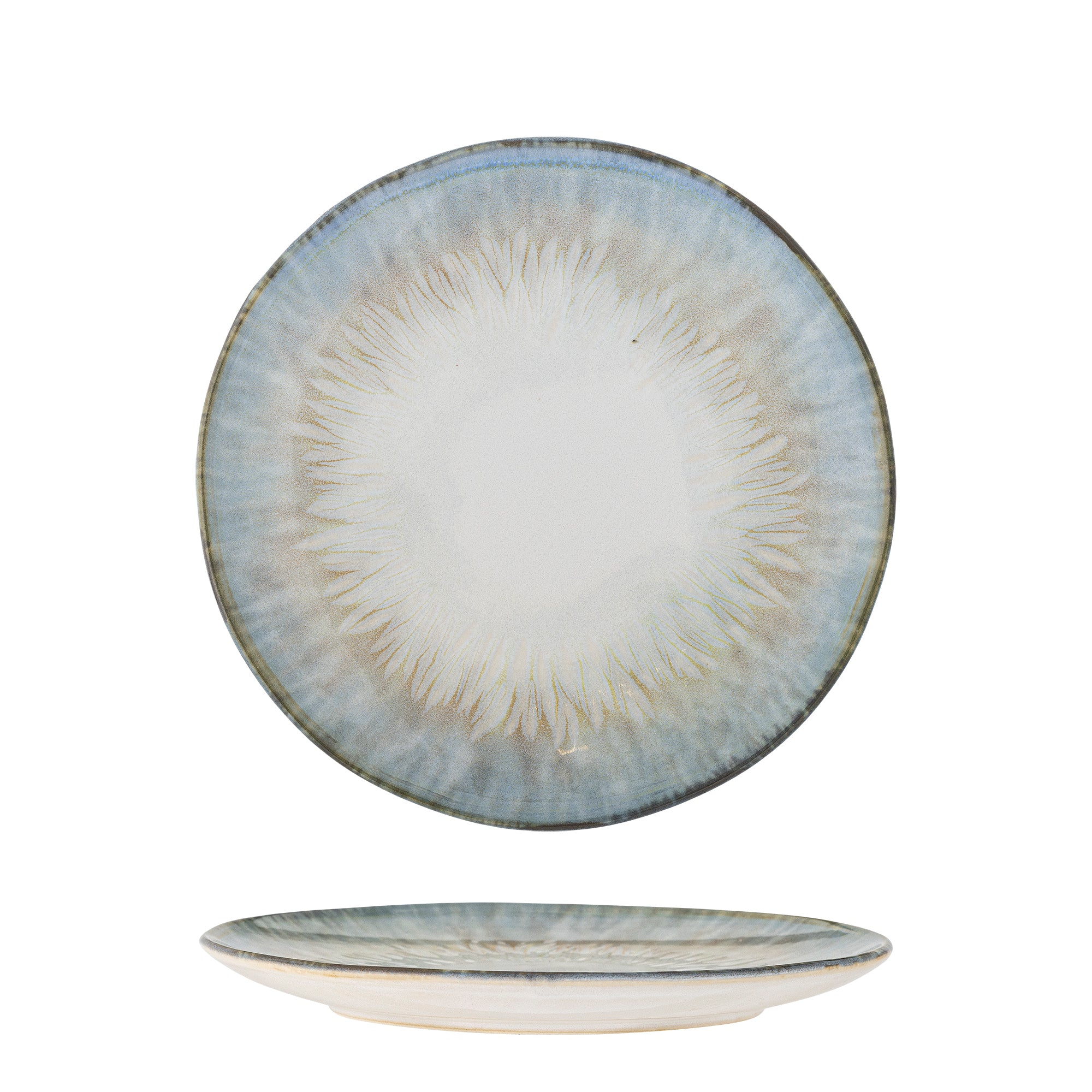 Calen - Plato - Azul - Gres
