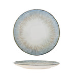 Calen - Lote de 6 Platos - Azul - Gres