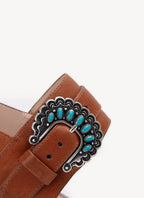 Free Lance - Sandales - Marron - Femme