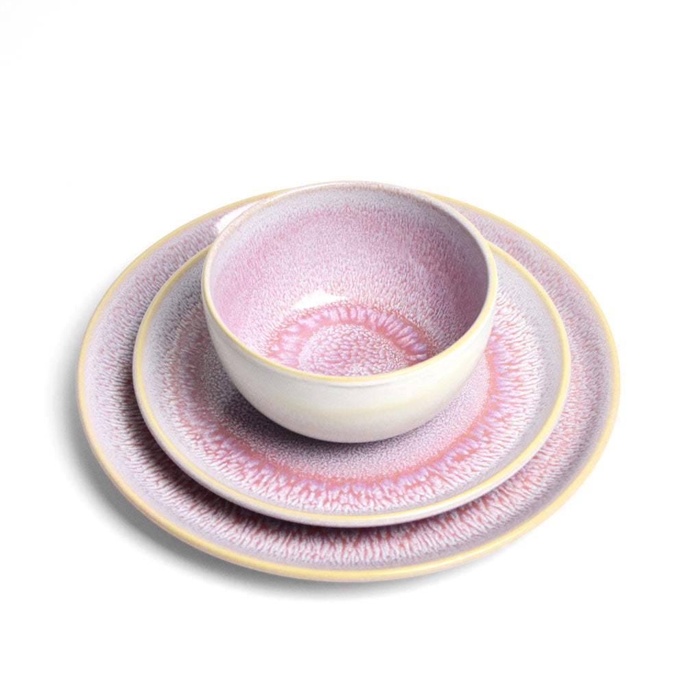 Servicio Para 2 - Rosa Mineral
