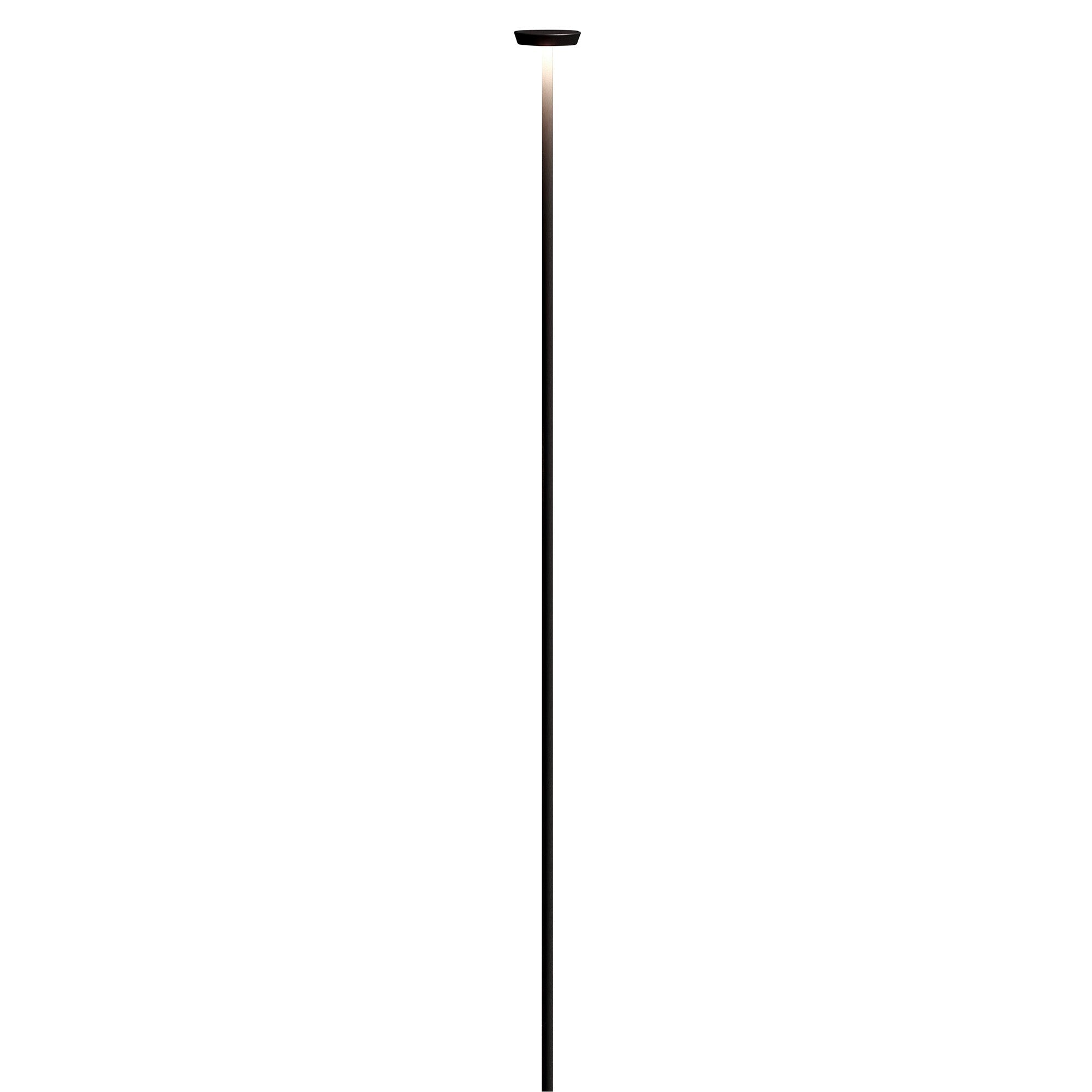 Pino - Farola Solar - Aluminio - Negro