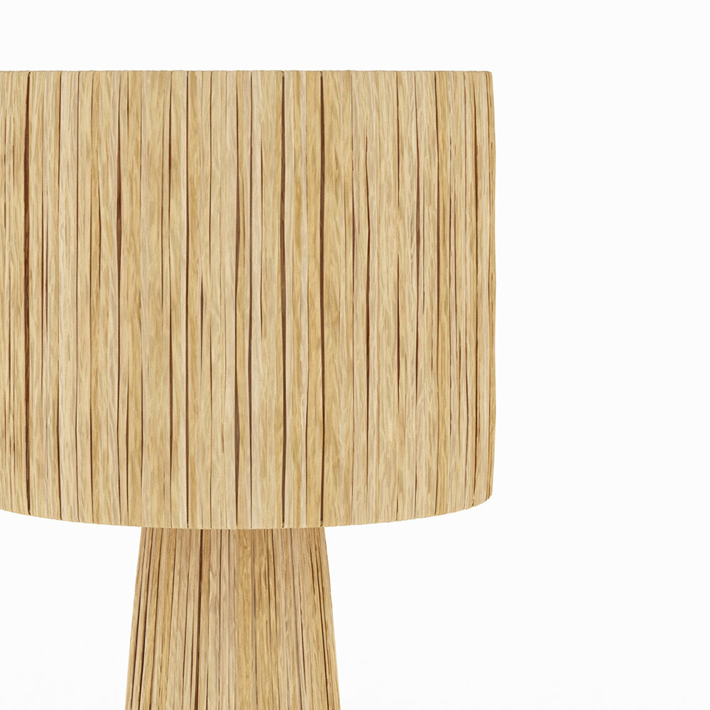 Soléa - Grande Lampe En Feuille De Palmier