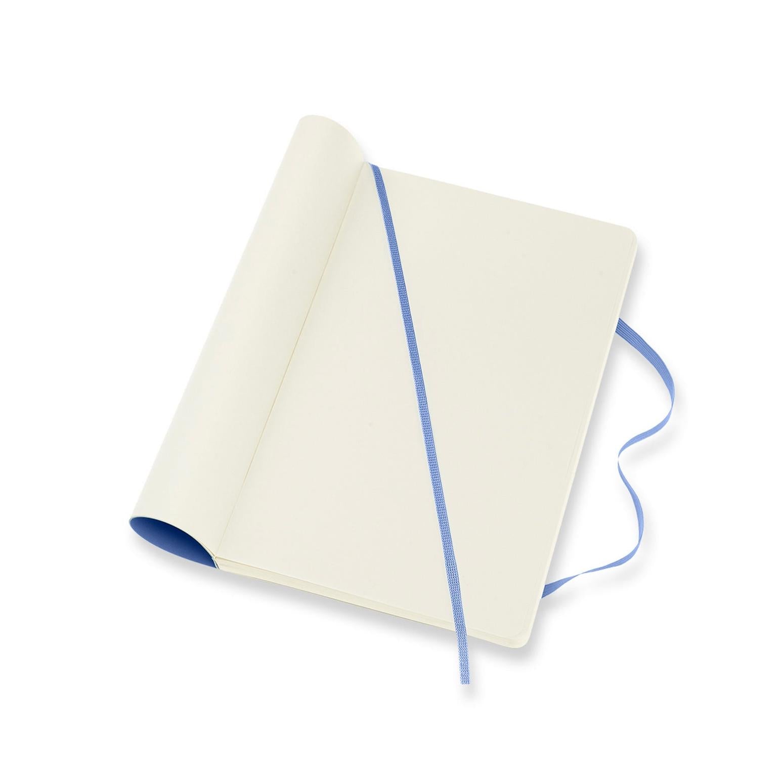Carnets Classiques - Pu - Polyuréthane - Hortensia Bleu