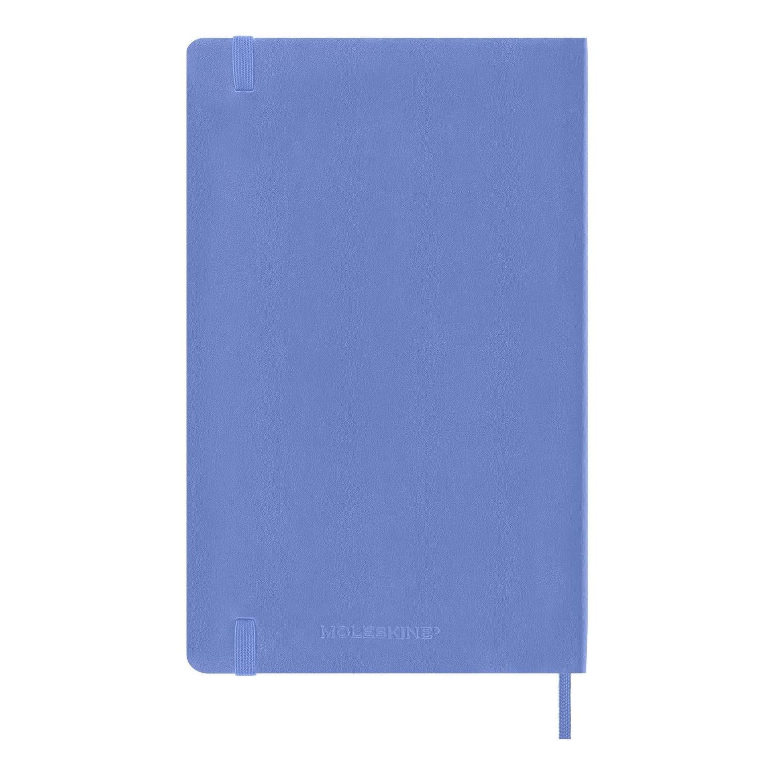 Carnets Classiques - Pu - Polyuréthane - Hortensia Bleu