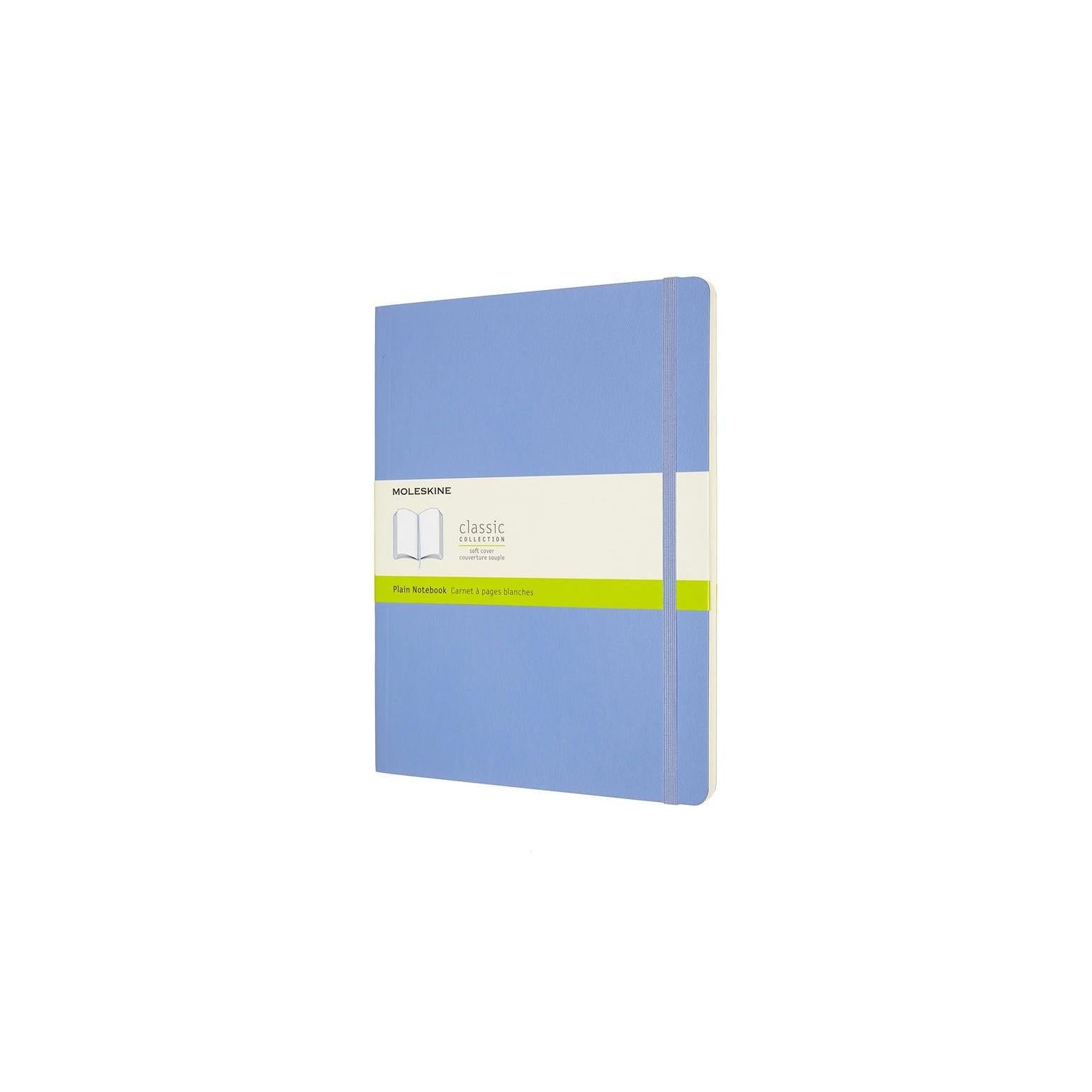 Carnets Classiques - Pu - Polyuréthane - Hortensia Bleu