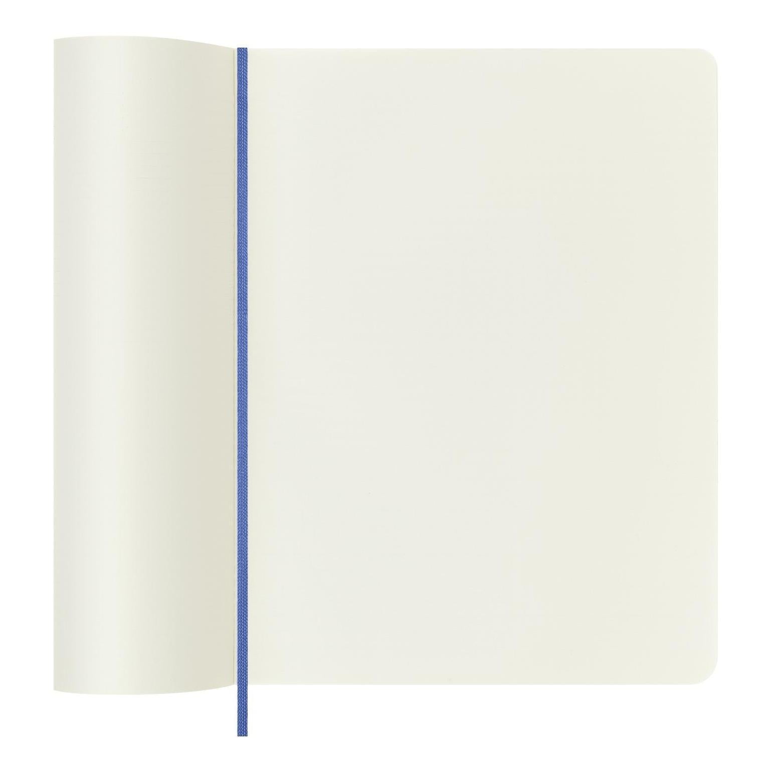 Carnets Classiques - Pu - Polyuréthane - Hortensia Bleu