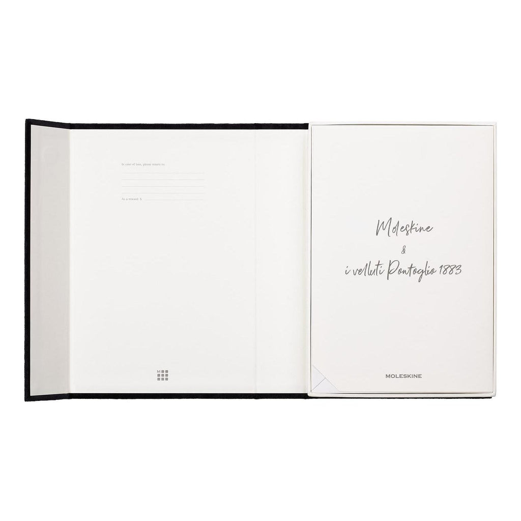 Carnet Textile Large 13X21 - Pages Lignées - Vert Bouteille