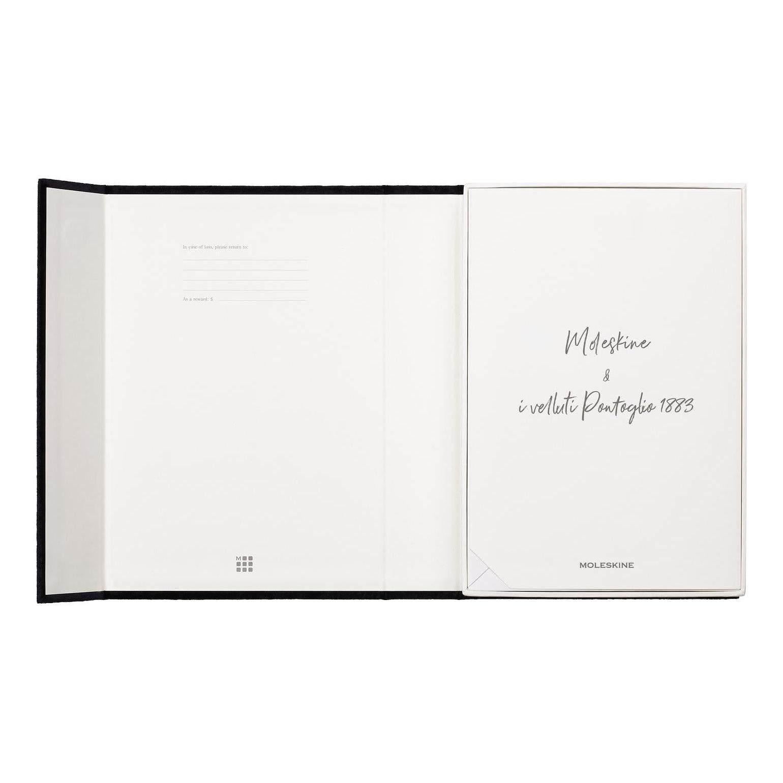 Carnet Textile Large 13X21 - Pages Lignées - Vert Bouteille