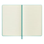 Carnet Classique Large 13X21 - Pages Lignées - Vert Magnétique