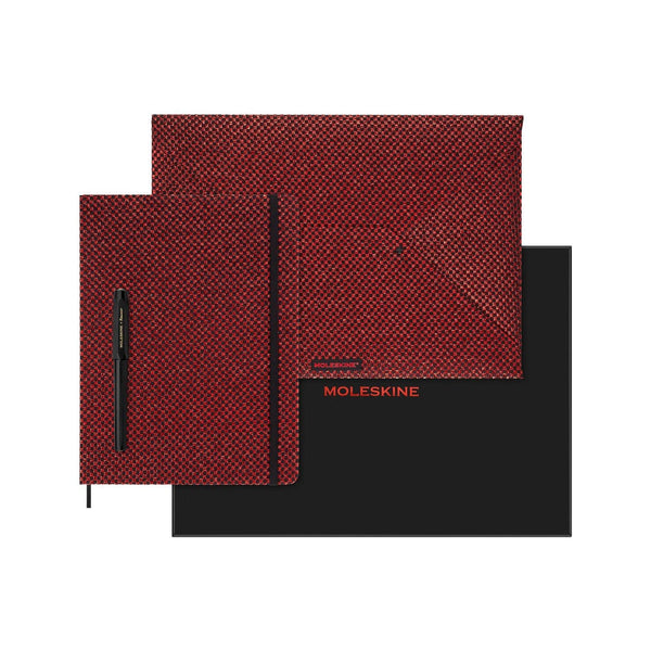 Agenda Sans Dates Xl 20,4X25,2 - Sans Dates - Rouge Métallisé