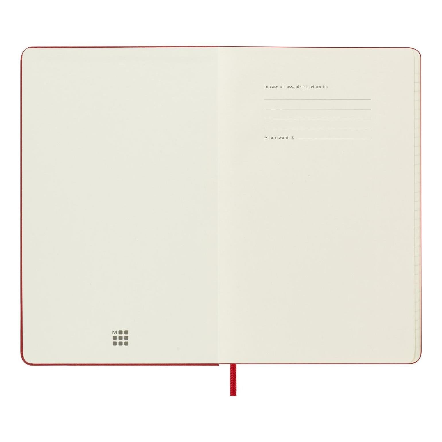 Diary - 12 Months - PP - Polypropylene - Scarlet Red