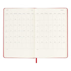 Diary - 12 Months - PP - Polypropylene - Scarlet Red