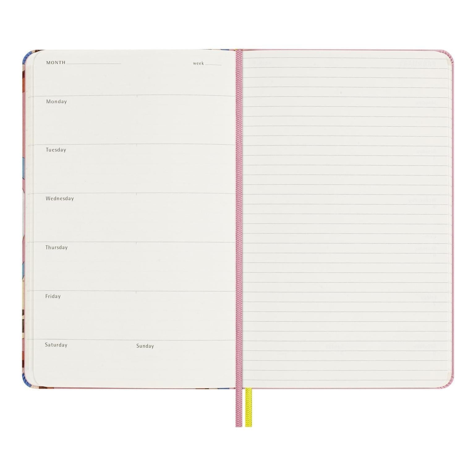 Undated Diary - PP - Polypropylene - Black