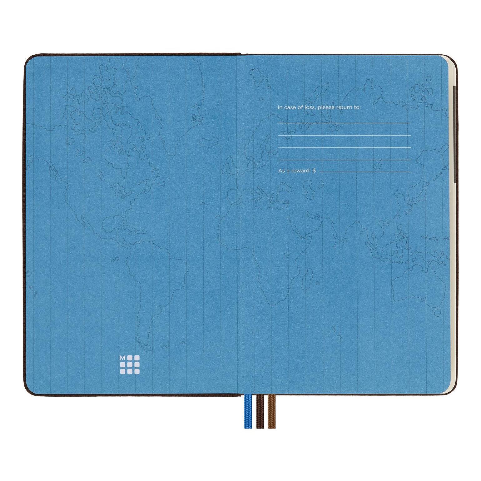 Cahiers Du Voyageur - Toile - Brun Café