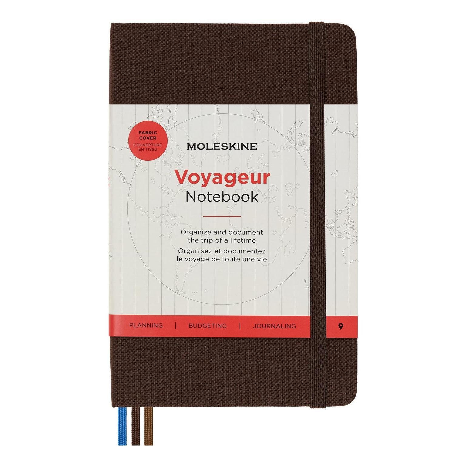 Cahiers Du Voyageur - Toile - Brun Café