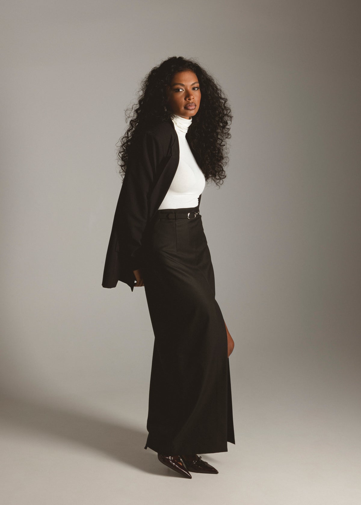 Body Belle Turtleneck - Off-White