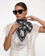 Grand Foulard Gucci Soie Floral