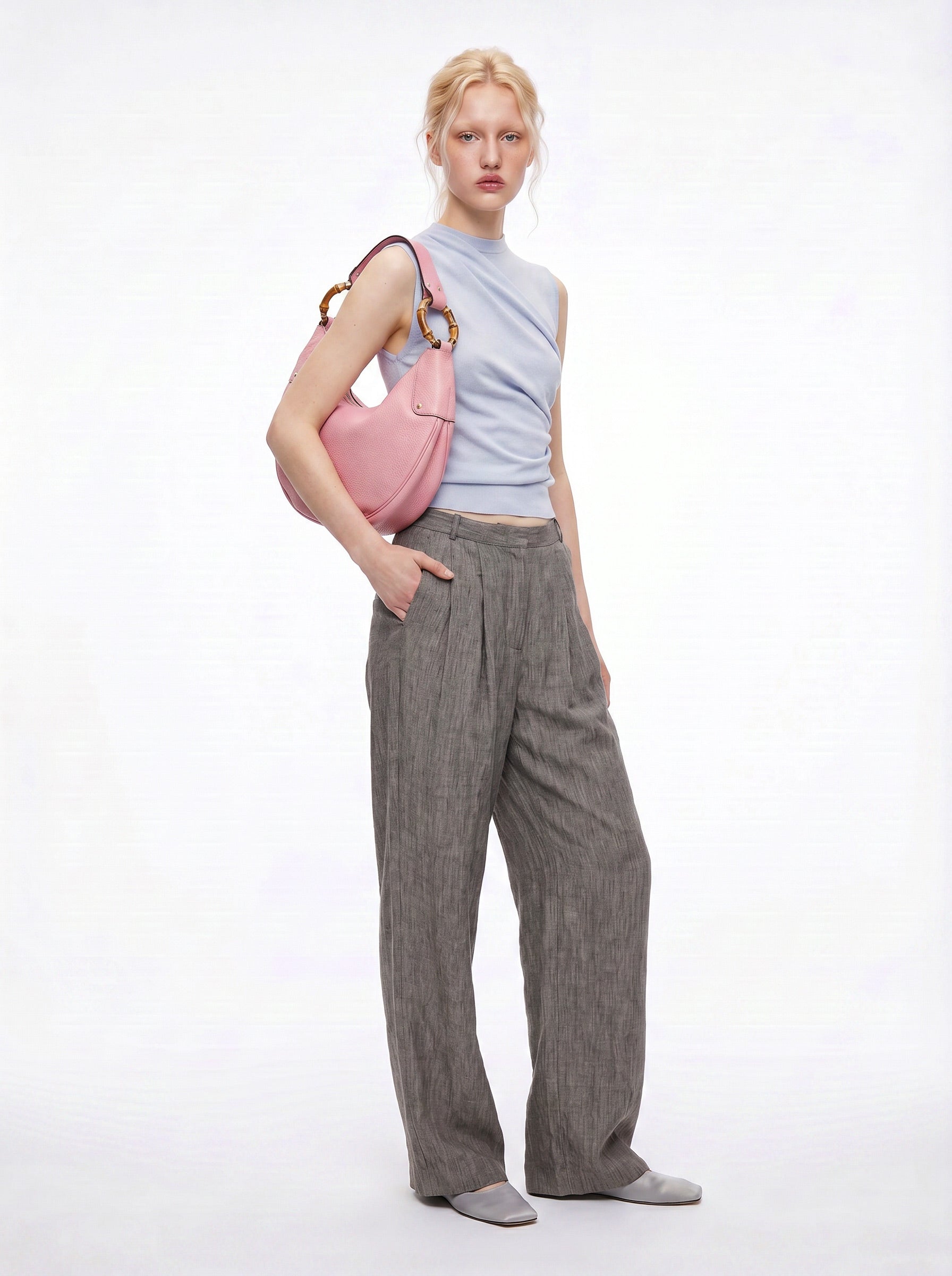 Gucci Hobo Bamboo Rose