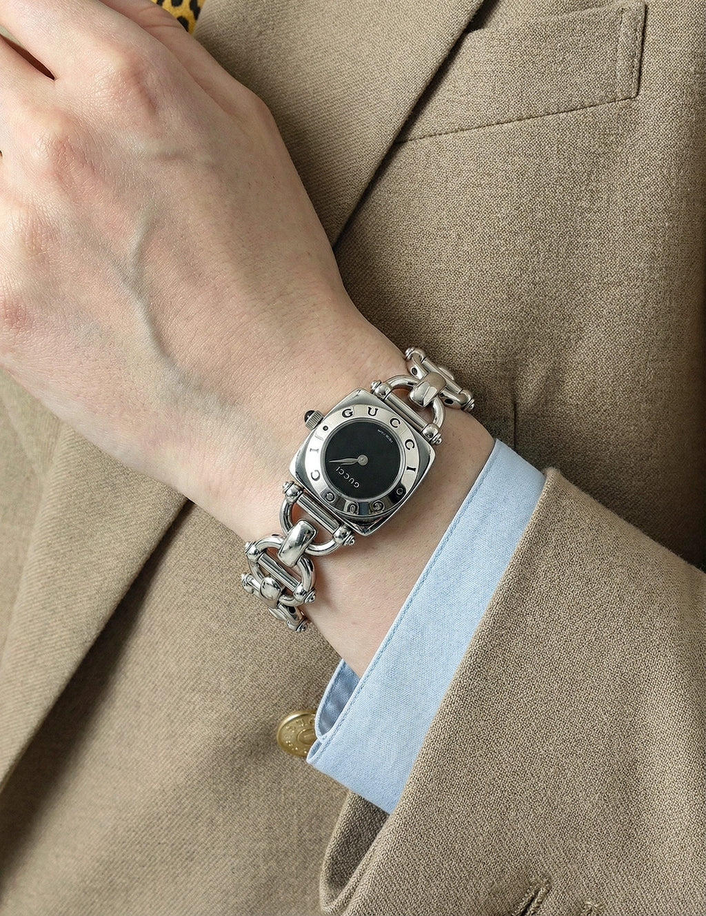 Montre 6400L Femme Acier Swiss Made