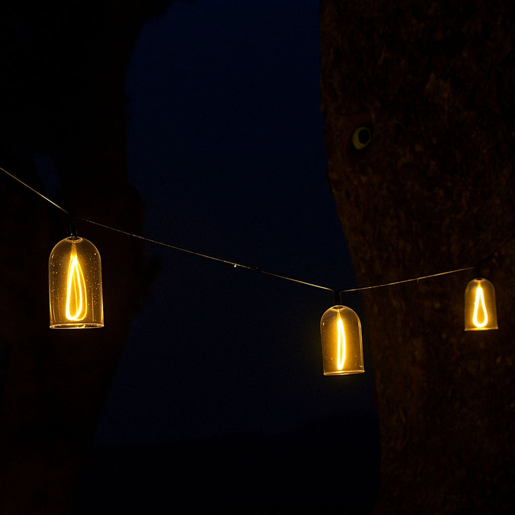 Glow - Guirlande Filaire Led - Plastique - Transparent