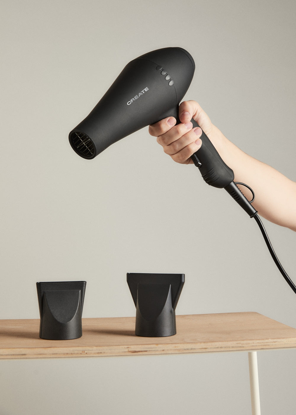 Hair Styler 2100 - Sèche-Cheveux 2100W - Noir