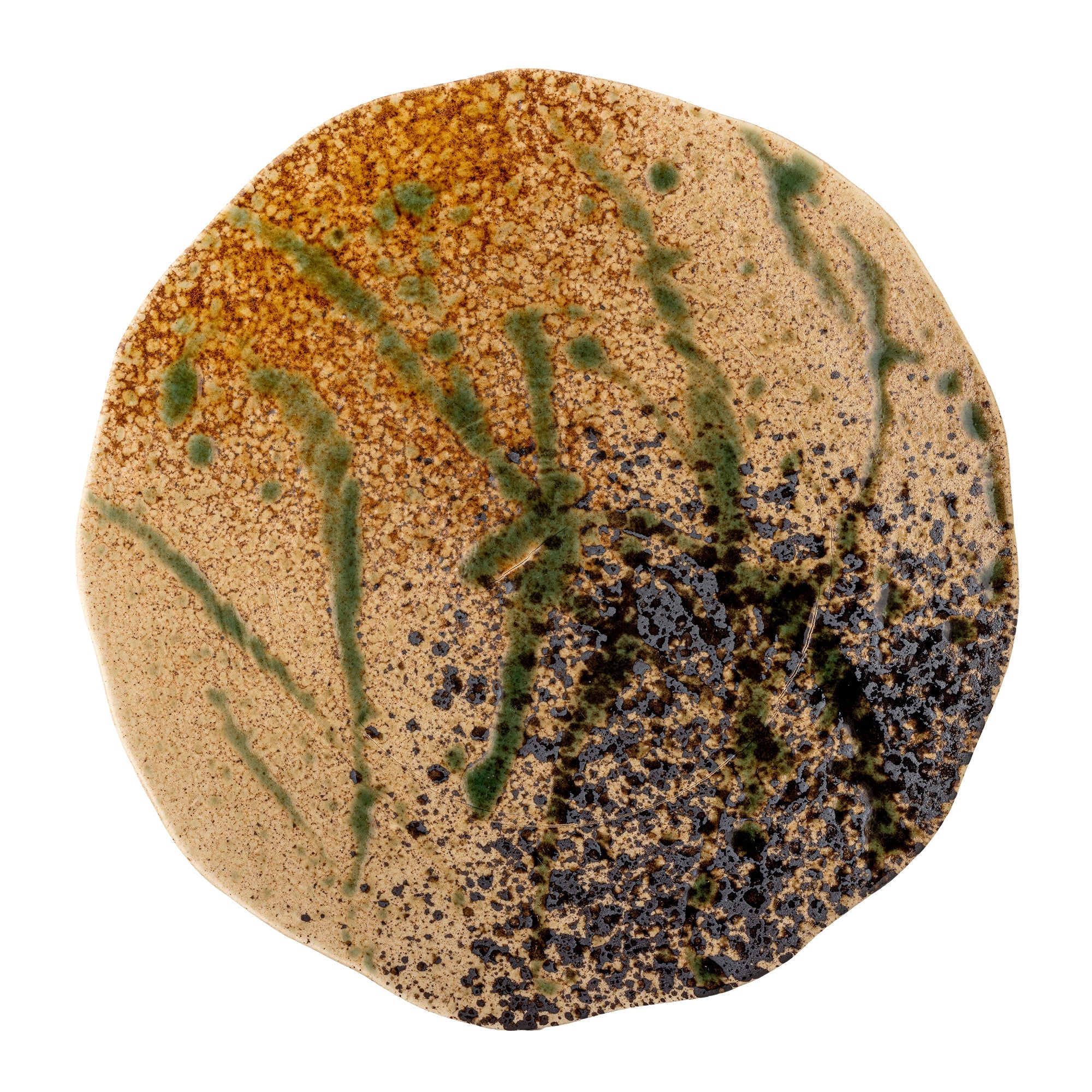 Larken - Set of 6 Plates - Multicolour - Stoneware