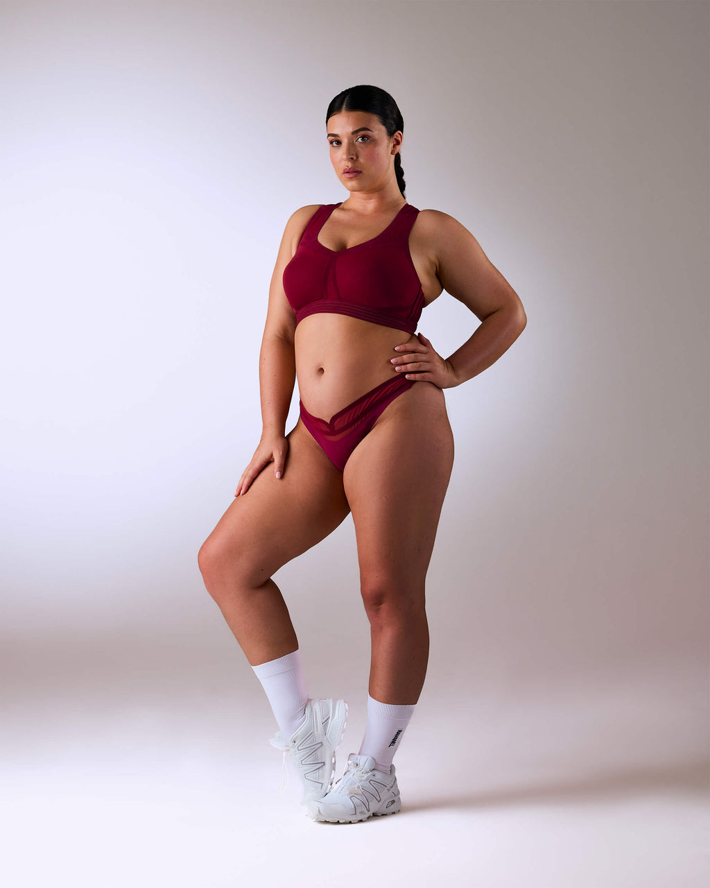 kvinna i sport-bh hastko BRA N°38 #color_tuscany-bordeaux