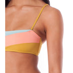 Rhythm - Haut De Maillot Bandeau North Shore - Chartreuse - Femme