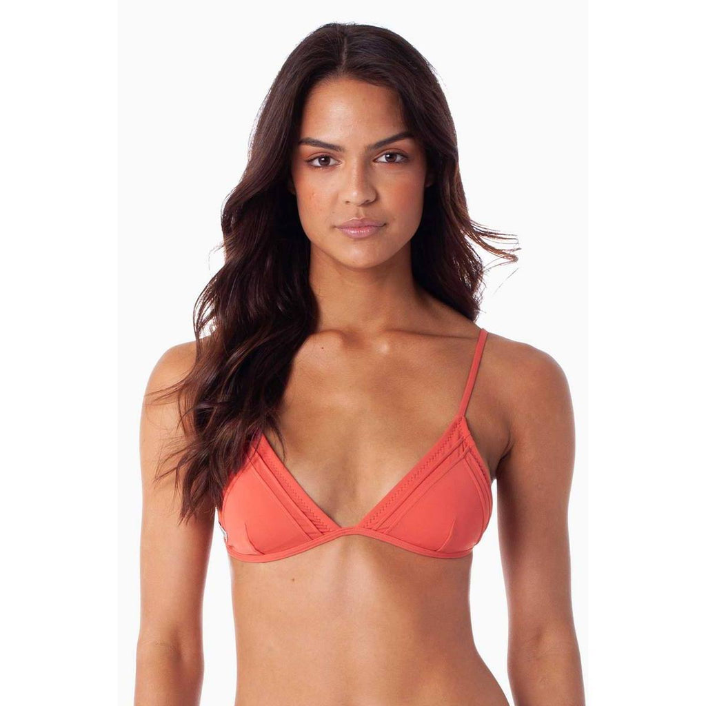 Rhythm - Haut De Maillot Bralette Seaside - Rubis - Femme