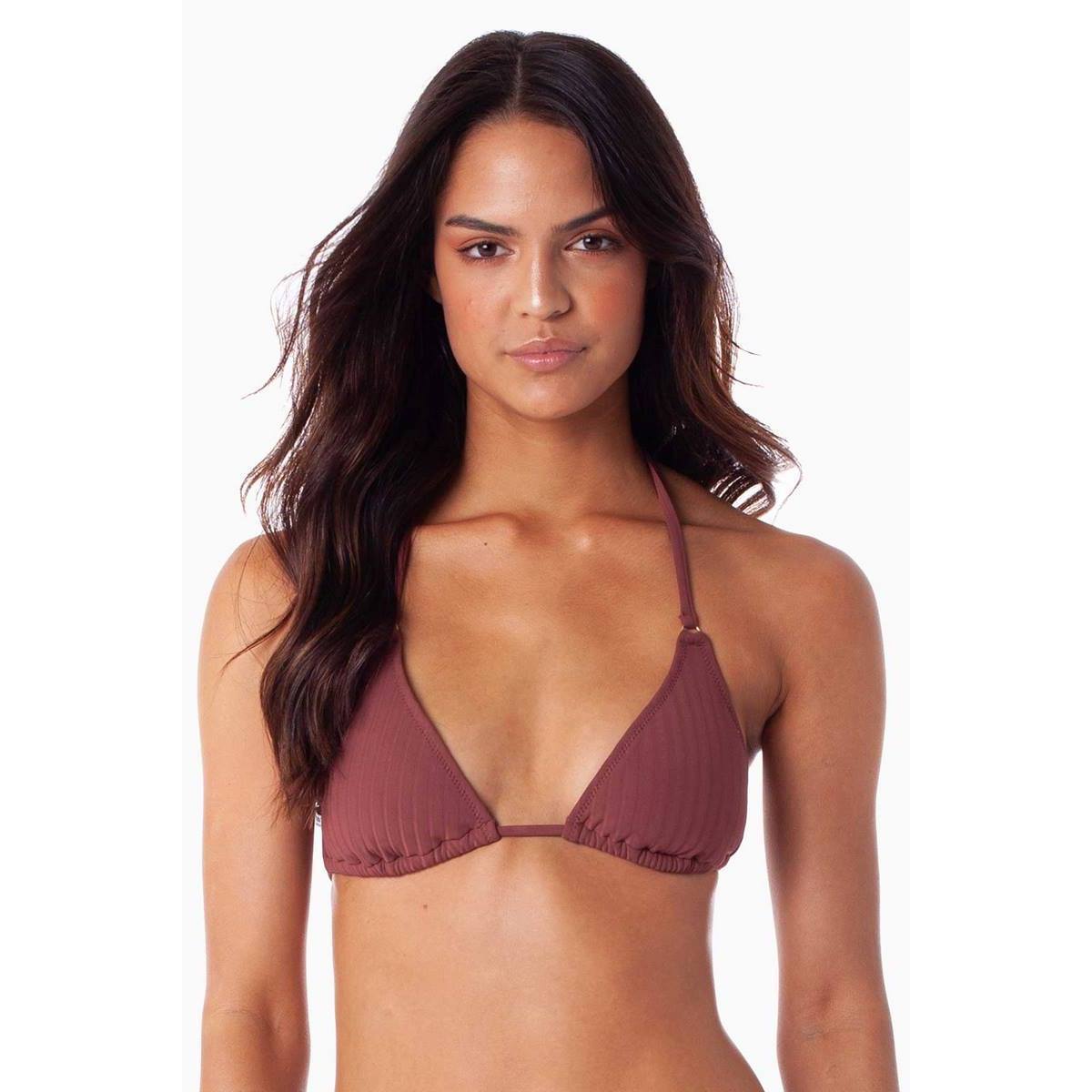 Rhythm - Haut De Maillot Tulum Slide - Carob - Femme