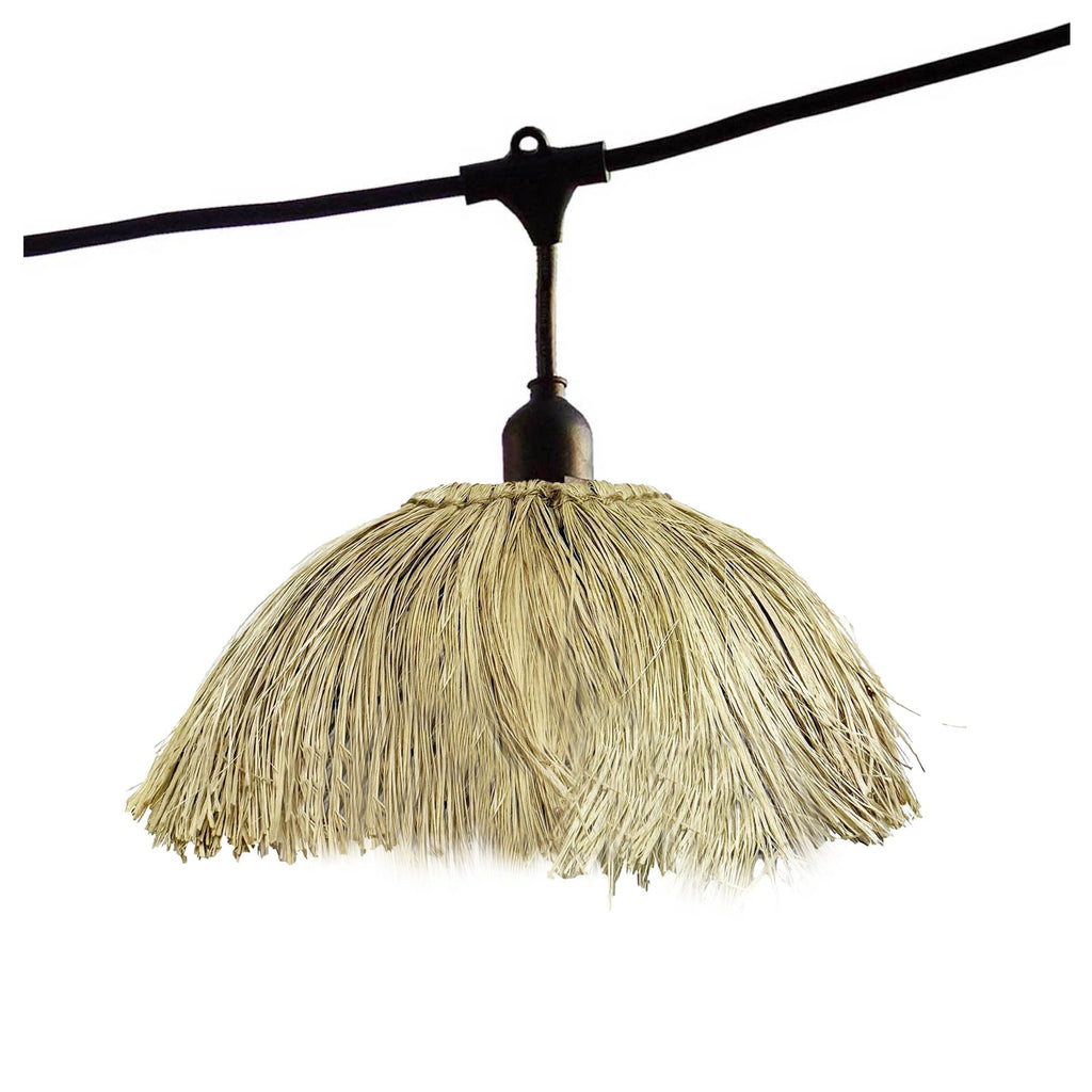 Havana - Guirnalda con cable E27 - Paja - Beige