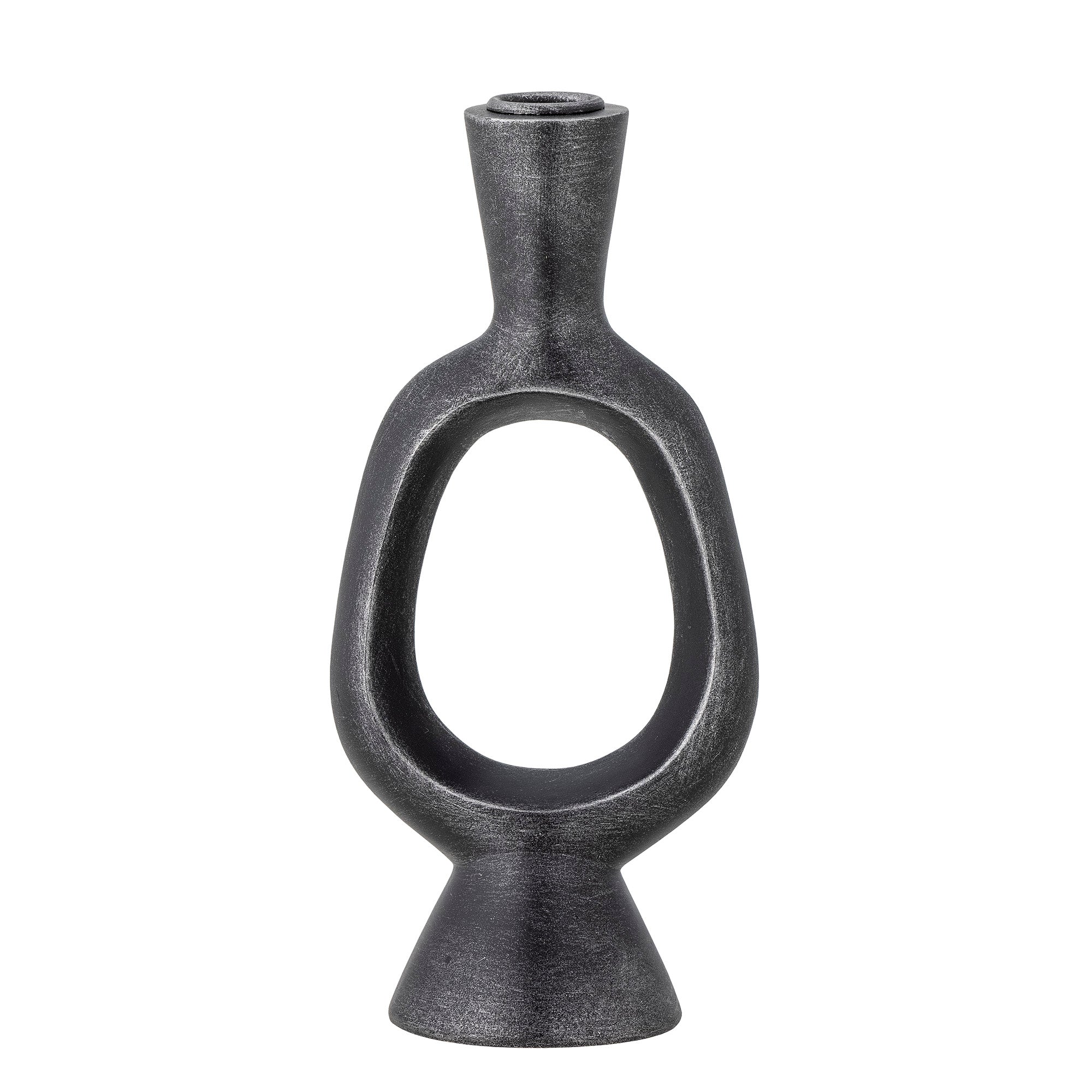Bijan - Lot de 6 Bougeoirs - Noir - Polyrésine