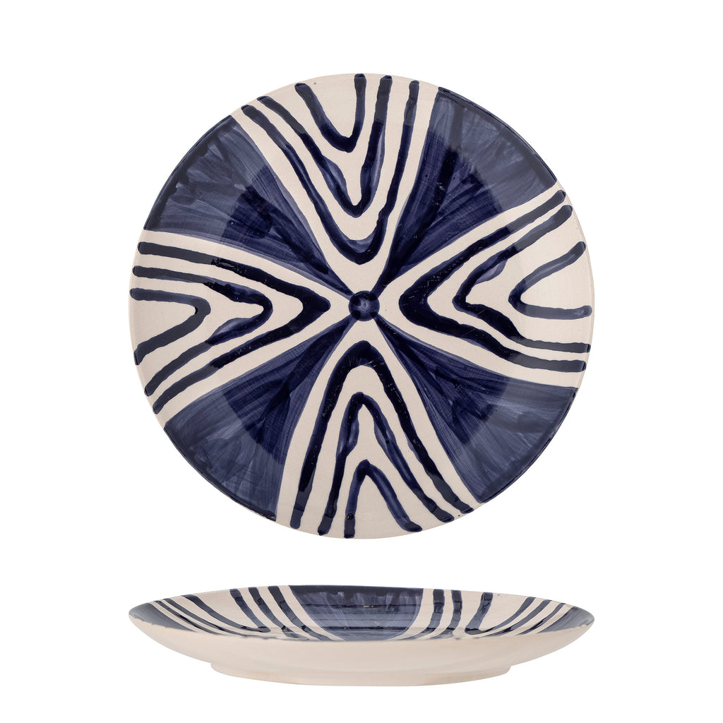 Shama - Plato - Azul - Gres