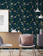 Herbier Wallpaper Roll - Marine