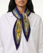 Foulard Hermès L'Atlantide Carré Plissé
