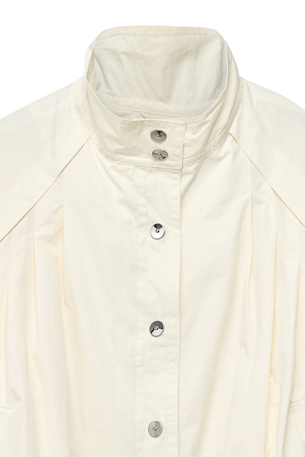 Veste High Neck - Blanc Cassé