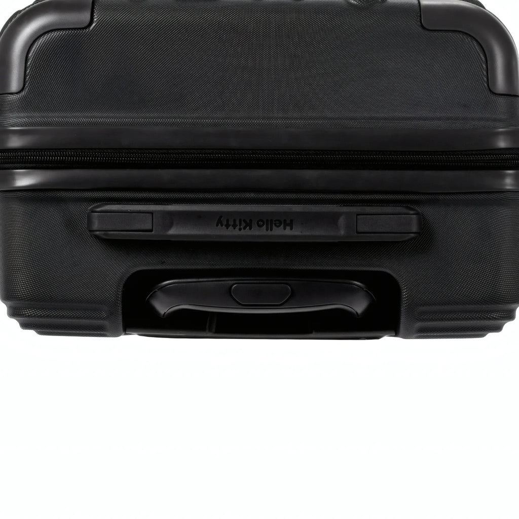 Set of 3 Hello Kitty Kuririn Suitcases - Black