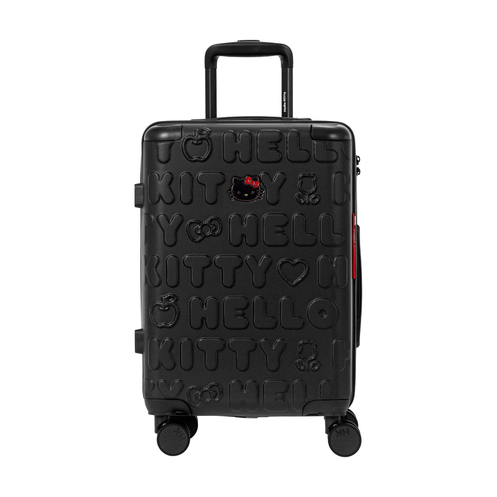 Set of 3 Hello Kitty Kuririn Suitcases - Black