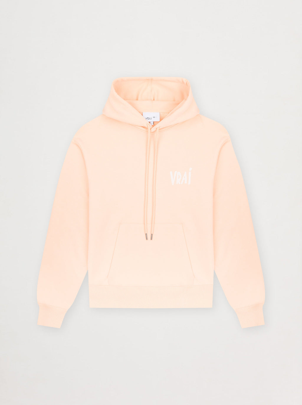 Sweat Capuche Unisexe Fresque Abricot