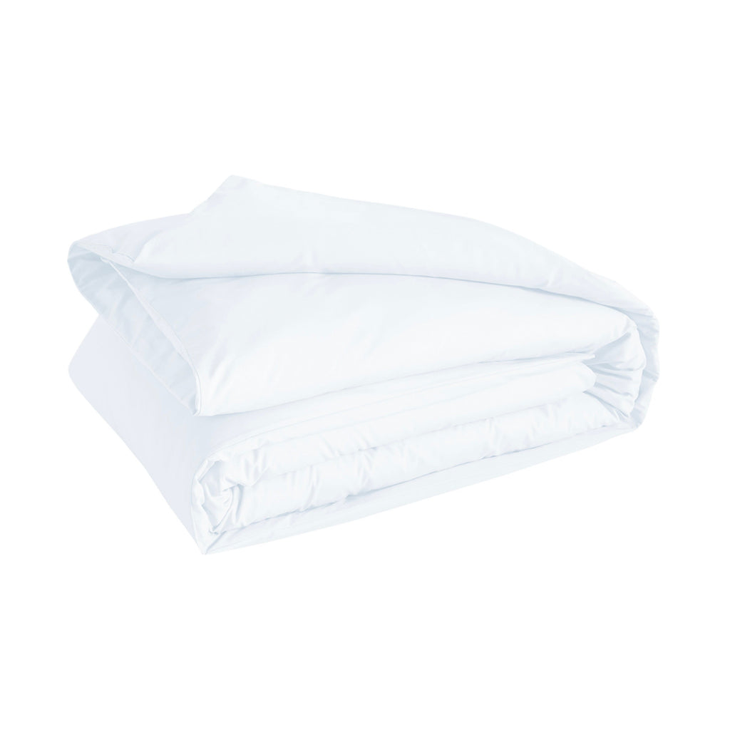 Amance Duvet Cover - Cotton Percale - White