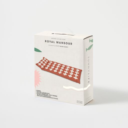 Matelas Flottant Luxe Royal Mansour Adulte - Terracotta