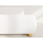 Hugo - Ottoman Bed - 200 cm - Bouclé Fabric - Beige